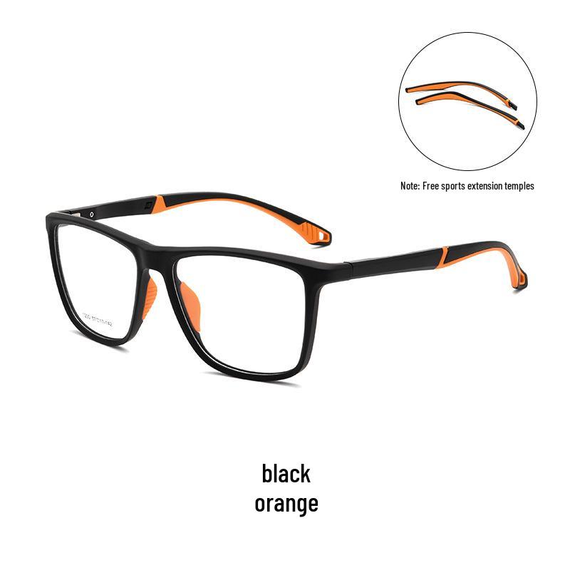 Danyang Y1230D Men's TR90 Lightweight Myopia Glasses Frame - Casual Big Face Basketball Sports Eyewear