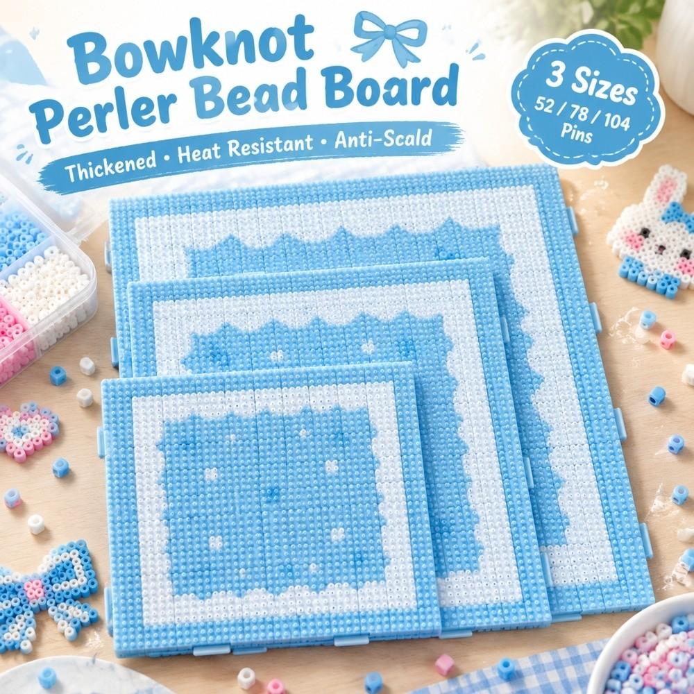 Reusable Perler Bead Board 52/78/104 Pins Hama Bead Board New Bead Pegboards for 2.6mm Bead