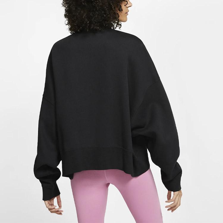 New Nike Women's Sportswear Essentials Crewneck Black CK0168-010