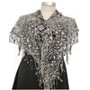 Sequins Sequins Tassel Shawls Tassels Belly Dancing Scarf Triangle Shawl  Banquet Evening Dresses