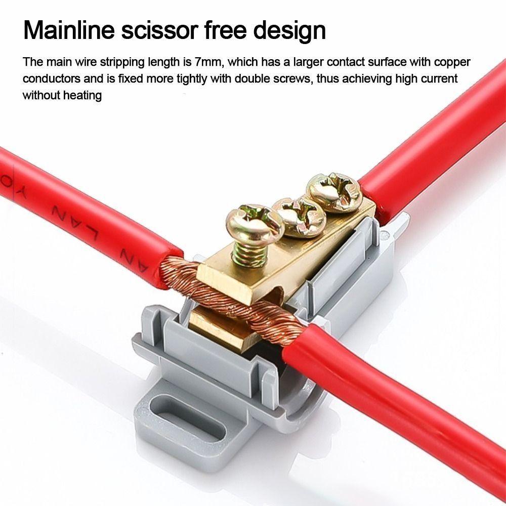Electrical Connectors High Power High Power Splitter Conductor Brass Large Current Wire Connector Terminal Blocks