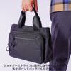 Nachhaltige antibakterielle Mini-Tragetasche mit Schulter-Schultertasche Golftasche Driving-Tragetasche B5 Schwarz [ELA] ELA-AZ032