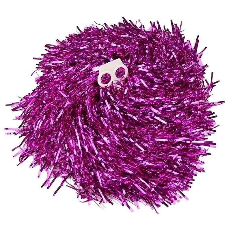 1Pc Metallic Cheerleader Cheer Cheerleading Dance Party Team Spiel Sport Pompoms Dekorateur Club Sport Versorgung Cheerleader