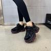 Fashion Summer Women Platform Sneakers Retro Patchwork Genuine Leather Ladies Shoes Daily Casual Brand Chunky Sport Sneaker