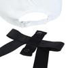 [Adidas Golf] Golf Cap Three Stripes Ribbon Cap Women's White Free Size