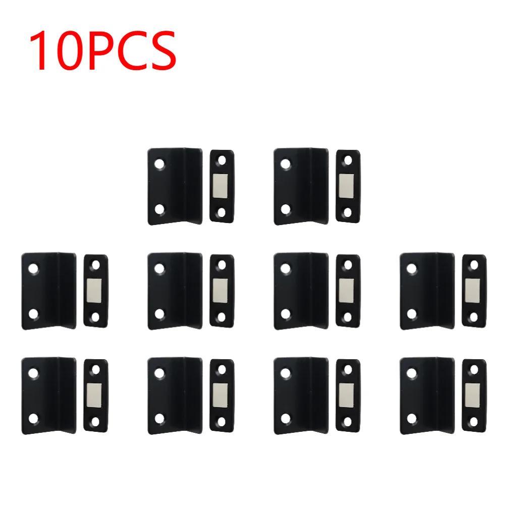 20-1 Stück Starker Türschließer Tür-Magnet Möbel Schrank Schrank Magnetischer Türfang Riegel Stanzfrei Schranktürschließer