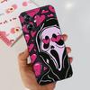 For Motorola Moto G54 5G Case Black Matte Liquid Silicone On Motorola G54 MotoG54 G 54 Soft Cover Leopard Print Coques Fundas