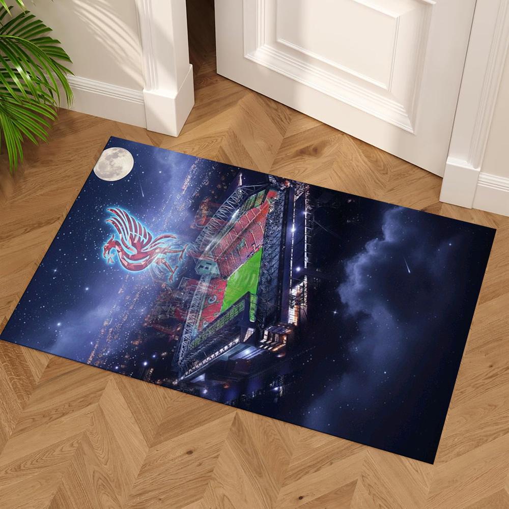 Liverpool Floor Mat Perfect for Playrooms Study Room Outdoor Dormitory Antislip Carpet Decorate Offices Perfect Gift for Valentine's Wedding Birthday