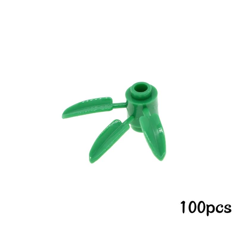 Non-Toxic Moc Building Blocks Plant Bush Tree Flower Grass Diy Buildingparts Creative Bricks 2417 2423 4727 6255 30176 33291 32607 Toys