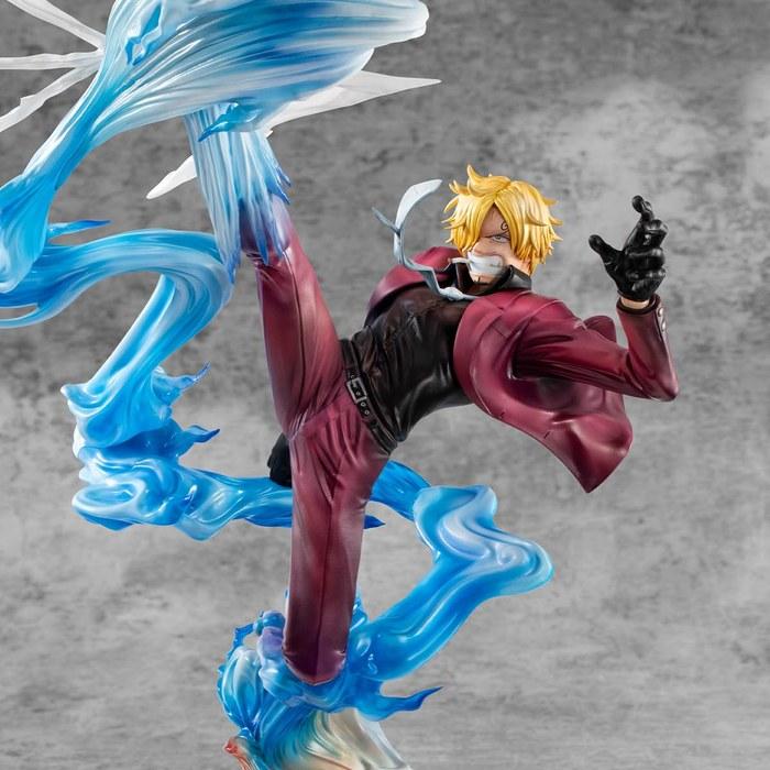 MegaHouse One Piece KxMAXIMUM Sanji, Pirate Portrait Collector's Figure Kxmax Sanji
