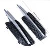 Fog Light Frame Lower Mesh Grille For BMW X5 E70 2007-2010,Sport Style Fog Light Grille Cover,Premium ABS Anti-Collision Auto Exterior Parts