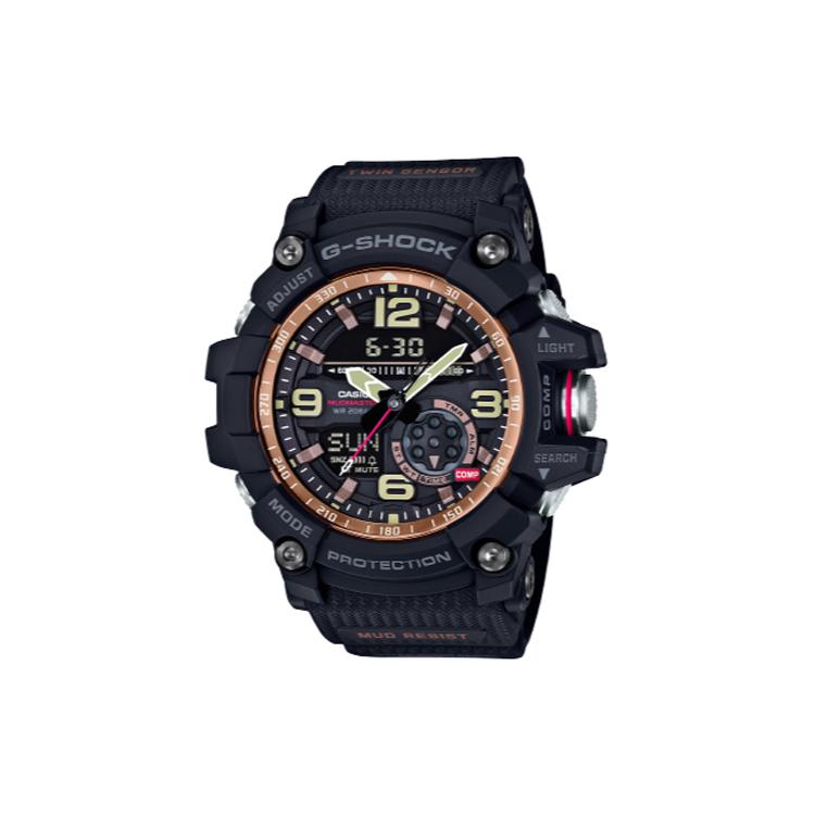 

CASIO G SHOCK Land Collection Quartz Movement Watch Men s Watches Black Dial GG-1000RG-1A Black Strap