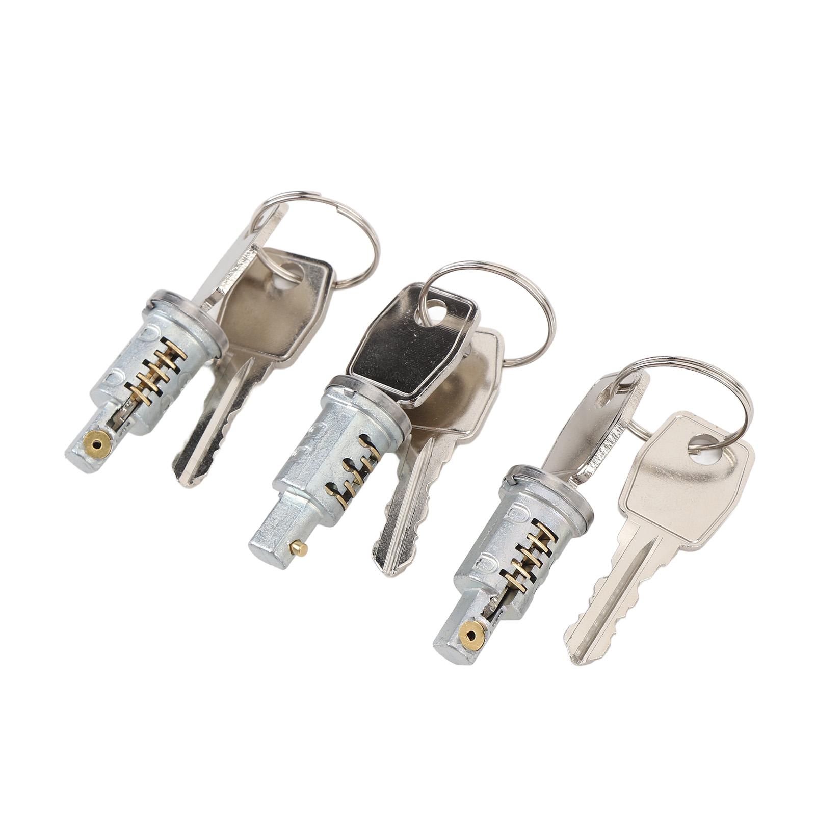 

Door Lock Barrel Set MTC6504 Metal Strong Structure Front Door Lock Barrel Kit with Keys for Defender 90 110 130