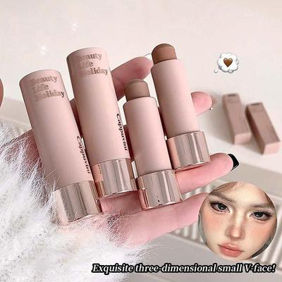 Cappuvini Silky Contour Stick Natural Matte Nose Shadow Suitable for Makeup Contour