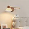 Nordic Rocking Push-pull Wall Lamp Hotel Bedside Reading Wall Lamp Modern Bedroom Study Lamp Folding Telescopic Work Lamp