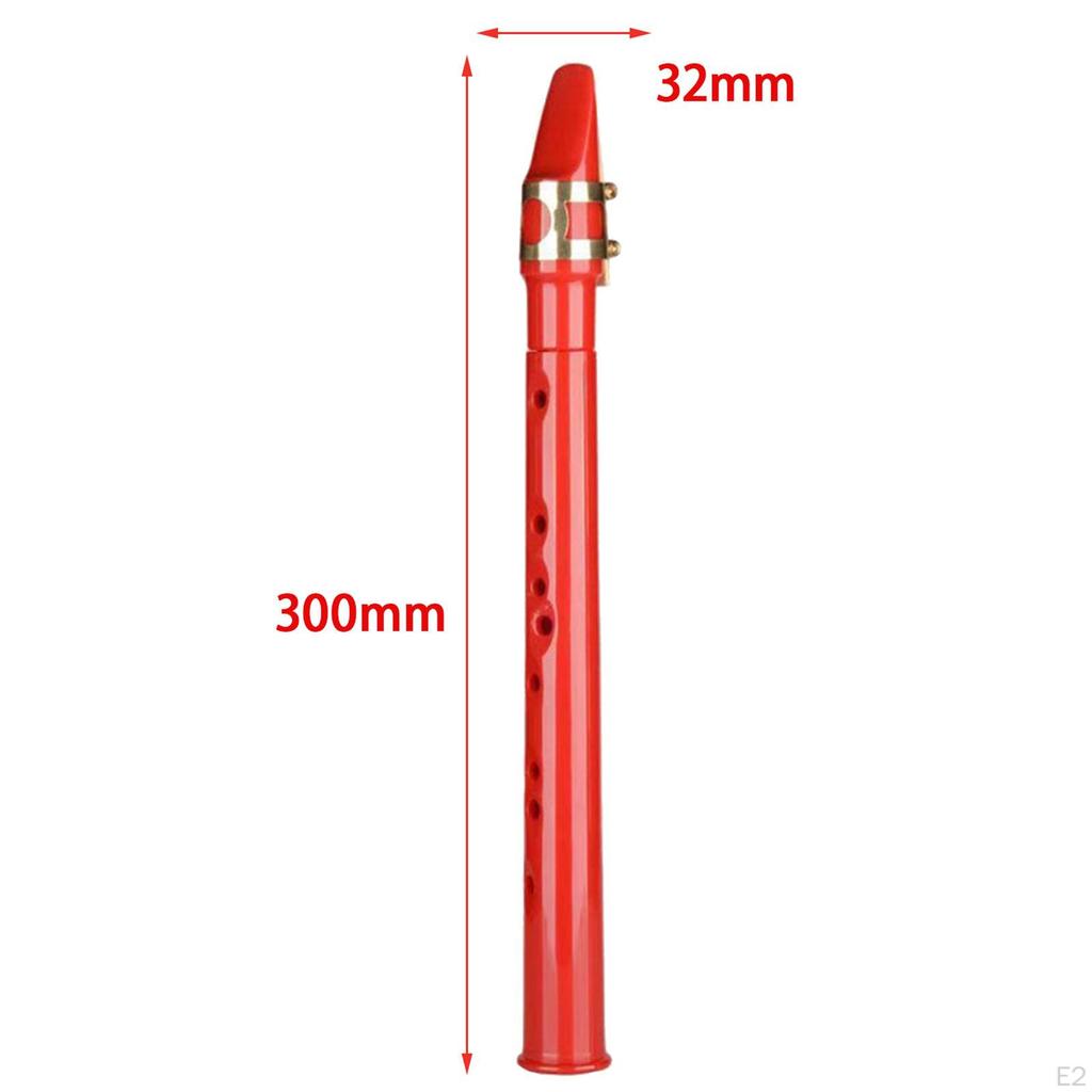 Kompaktní saxofonový dechový nástroj s náustkem a přenosným pouzdrem pro všechny úrovně dovedností