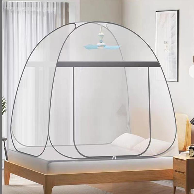 Mongolian Yurt Style Fully Enclosed 1.5m Dormitory Mosquito Net Tent