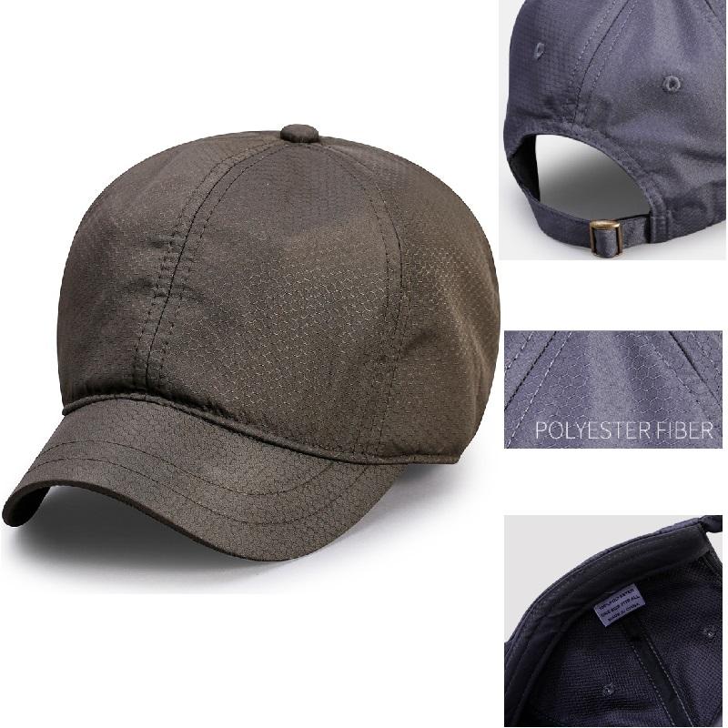 K-pop Fashion Short Bill Hat for Men and Women, Quick Dry Brim Hat, Mesh Back Trucker Baseball Dad Cap