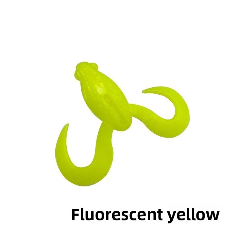 4pcs/Bag 10cm Length TPE Fishing Bait Floating Design Bionic Fake Bait  Bass Fishing