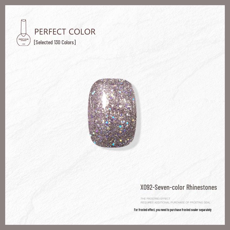 Nail Gel Polish: 130 New Nude & Bright Colors - Ice Translucent, Phototherapy, Glitter, Cat Eye Finish