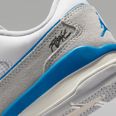 Jordan Flight Court White Photo Blue (GS)