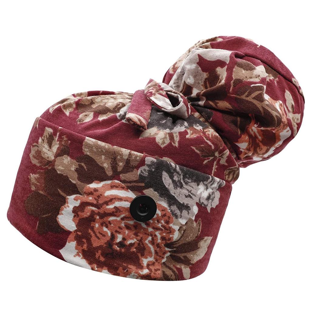 Working Cap with Buttons for Mask 