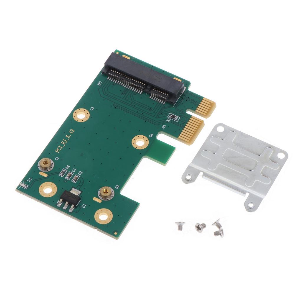MINI PCIE To PCI-E Wireless Card PCI- for Express WIFI Network Adapter Green Edi