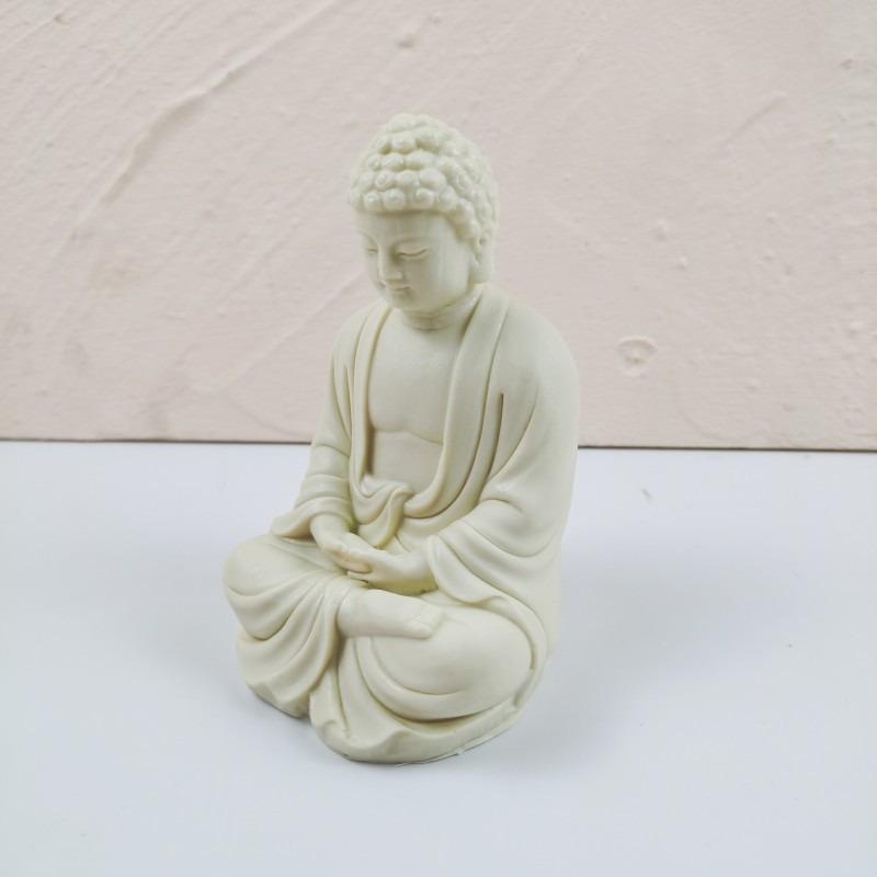 3D Buddha Silicone Mold for Soap Making, Candles, Plaster & Wax Crafts Reusable Flexible Mold for DIY Handmade Decor