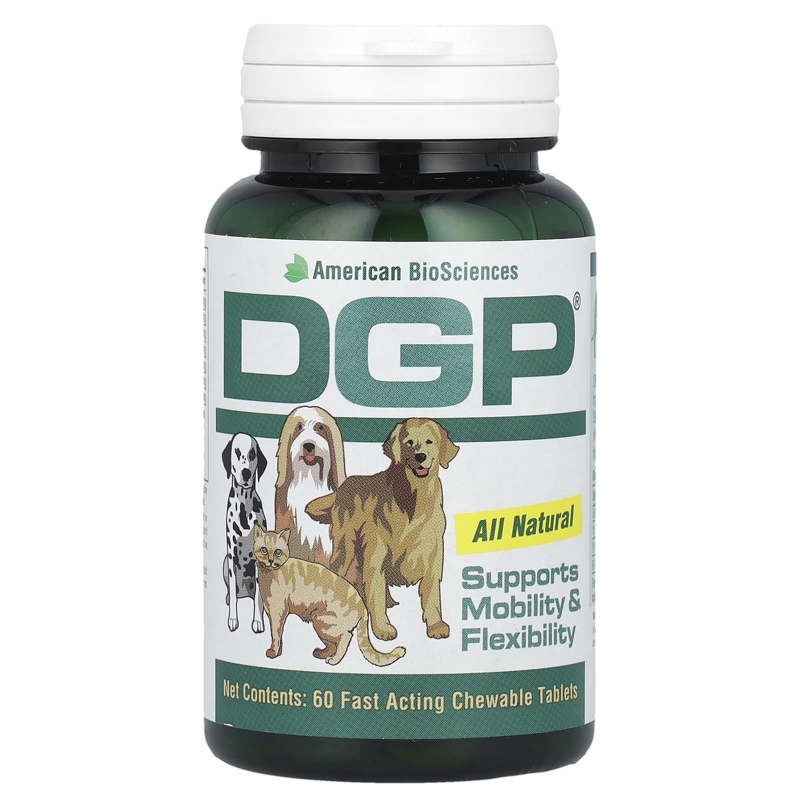 American Biosciences, DGP, 60 жевательных таблеток
