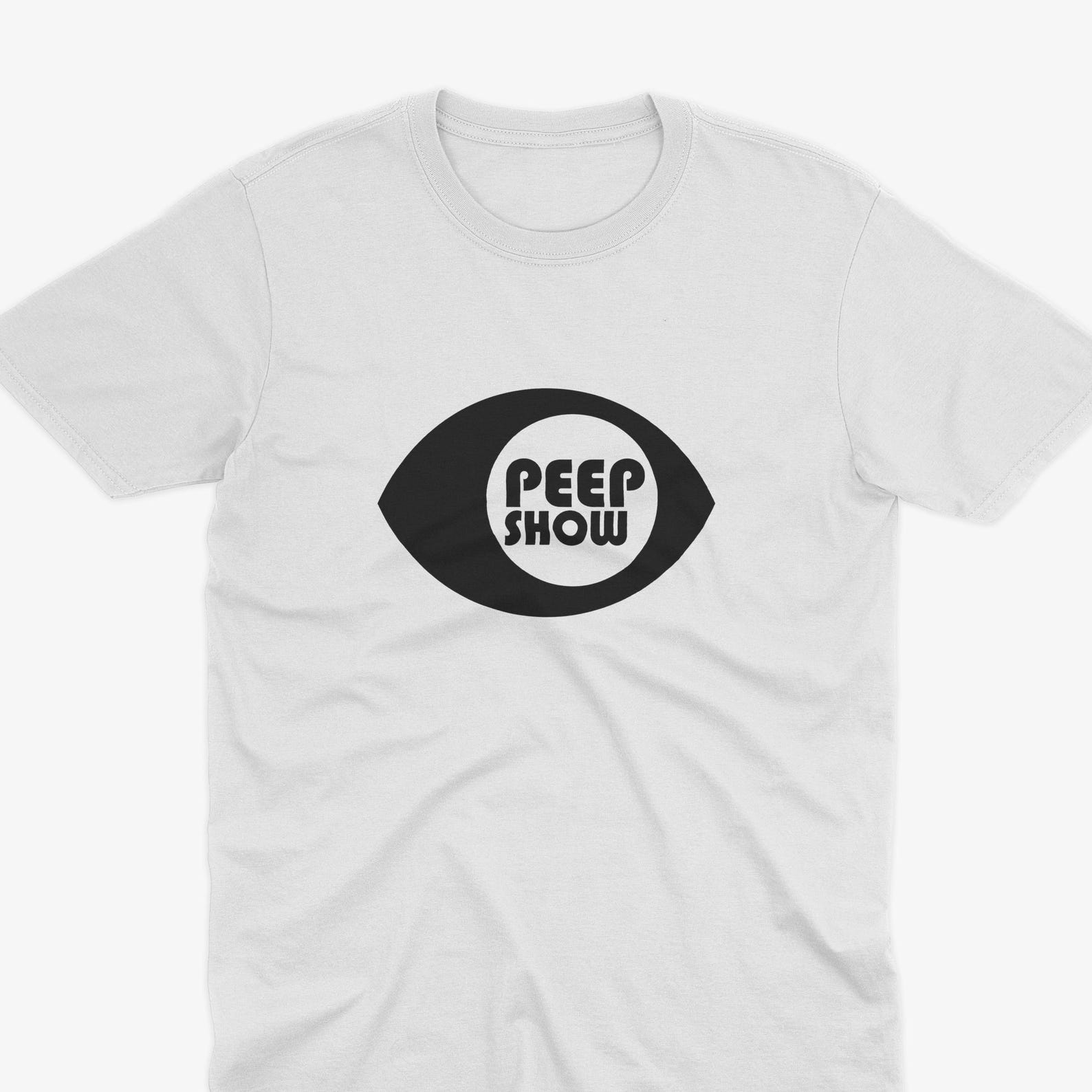 Peep Show Logo T-Shirt - Peep Show Shirt, Peep Show T-Shirt, Mark Corrigan, Peep Show Gift, Peep Show Fan 2XL