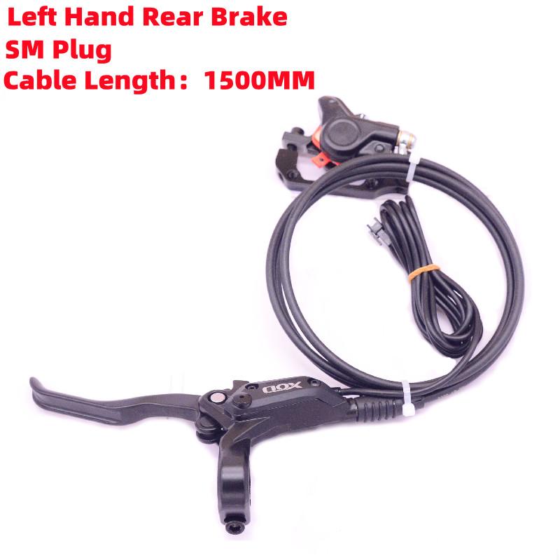 

XOD Электровелосипед Велосипед Гидравлический дисковый тормоз Управление мощностью Электричество переключатель дисковый тормоз гидравлический велосипедный тормоз SM / 2-контактный разъем