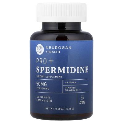 Neurogan Health, Pro+ Spermidina, 120 Capsule, 18.16g (0,6 once)