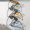 6-Pack Retro Oval Glasses Set Full-Frame PC Lens & Frame Unisex Vintage Accessory Ideal for Valentine's Gifts.