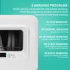 785W Automatic Countertop Dishwasher Disinfecting Cabinet  2/3 Place Setting Desktop 5 Washing Programs Dish Washer Machine UK/US Plug