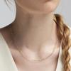 14K Lab Link Chain Necklace Small