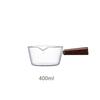 Heat-Resistant Glass Ramen Bowl with Wood Handle: Transparent, Ideal for Instant Noodles, Fruit, Salad, or Dessert.