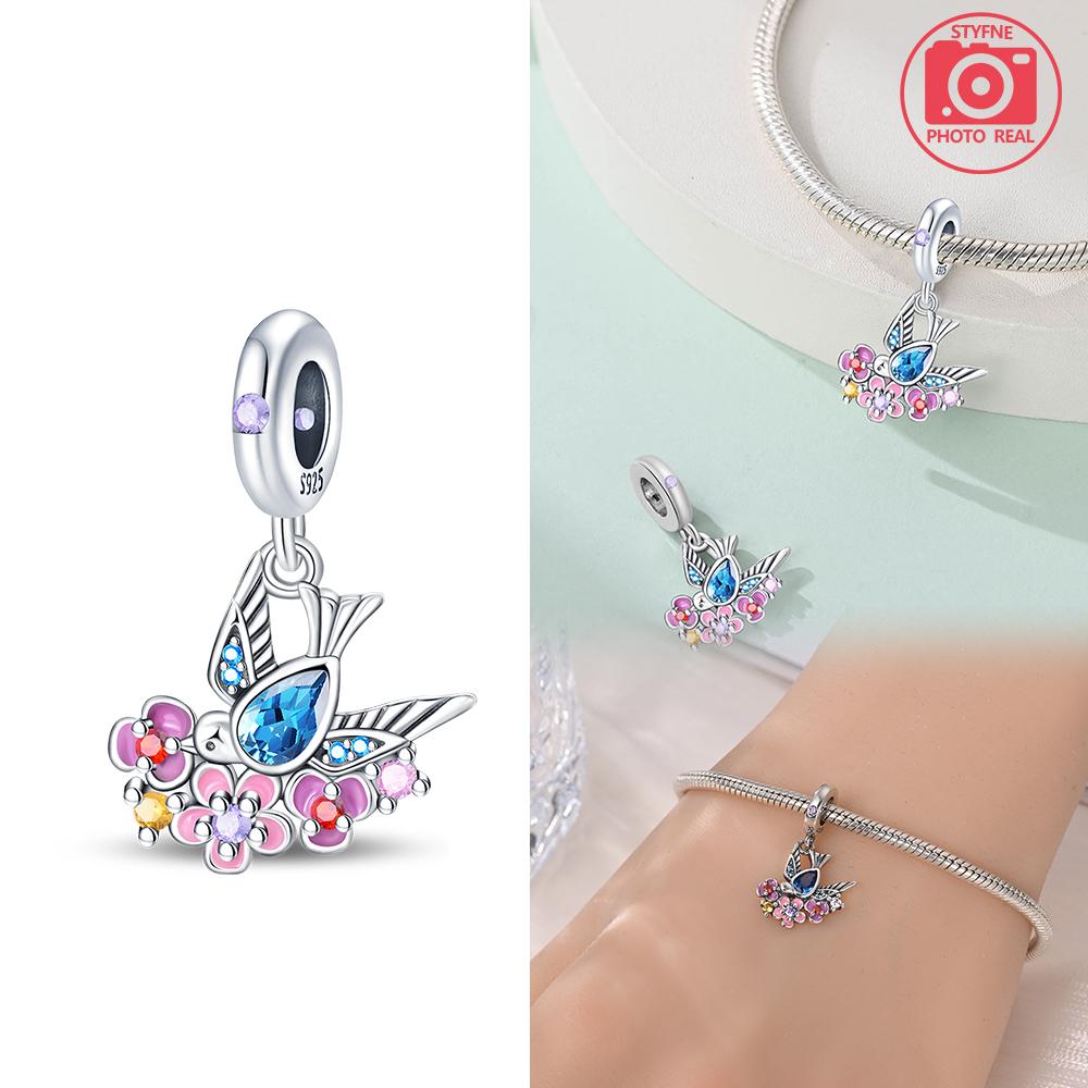 Charms Plata Snail'S Spring 3-Piece Pendant Copper Colors For Charms Copper Colors Original Bracelet For Jewelry Making