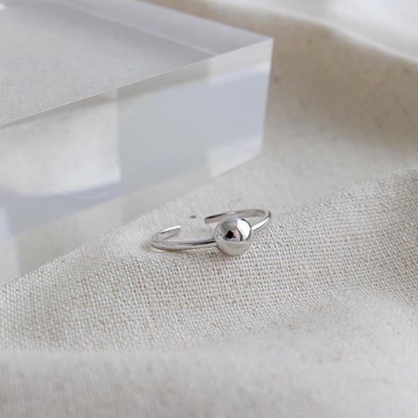 Inspired Ins Chic S925 Open Ring For Women Adjustable Size Accessory Fashion