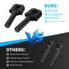 Highway Foot Pegs 7/8"-1.25" Adventure Crash Bar Rest Pedal For KLR650 DR650 XR650L Tenere 700 V-storm ADV Dirt Bike Dual Sport