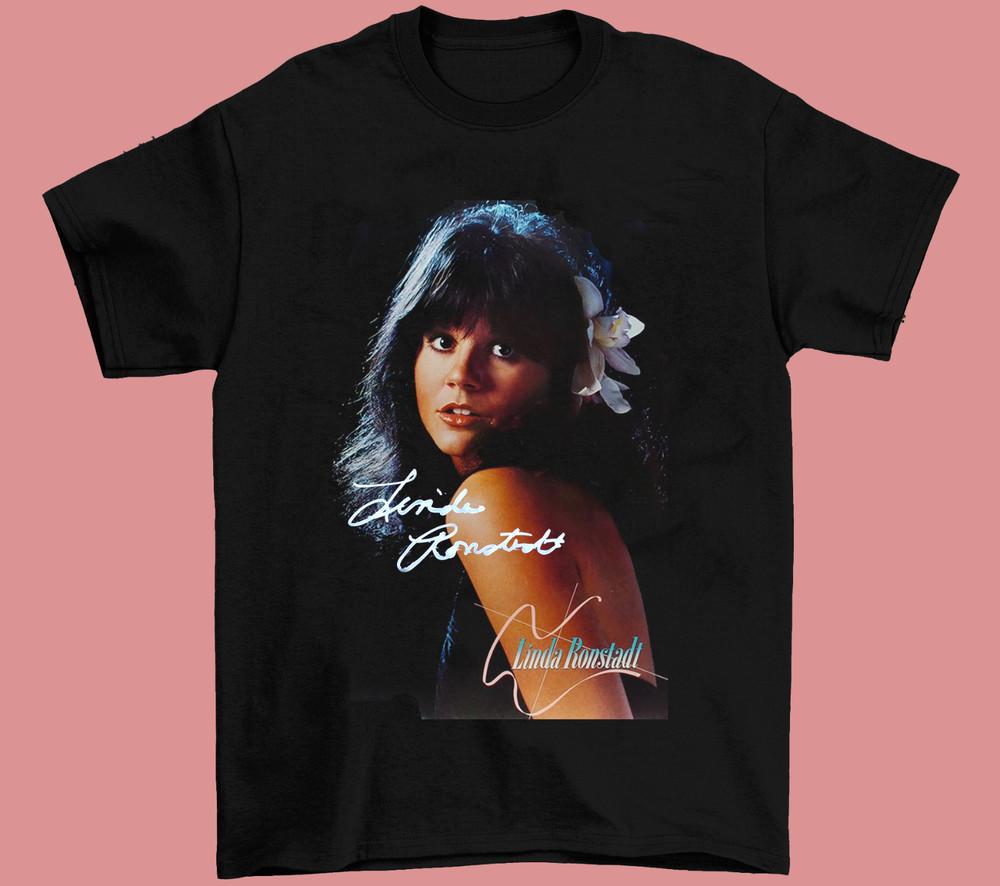 Vintage Linda Ronstadt 1977 Concert Black All size Unisex Tee Shirt1 AG099 Unisex T-Shirt XXL