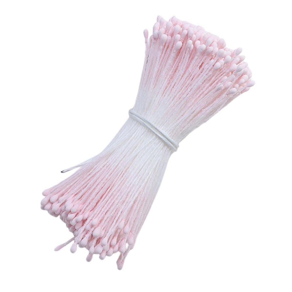 380 pcs: 1mm Matte Flower Centers & Imitation Plaster Stamens for Roses, Lilies