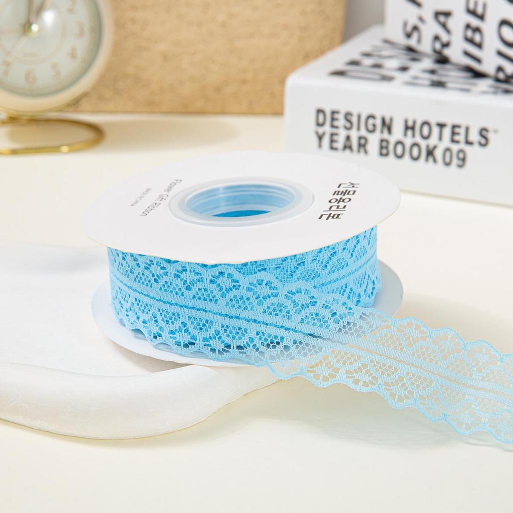 Blumenband zum Valentinstag: 25 Yards Hohlspitze für Kuchen- und Blumenstraußverpackungen