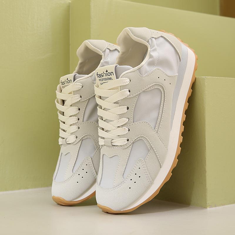 

ins Korean version of the new board shoes women s 2025 spring student sports running shoes casual shoes platform height increase JCF-208 40