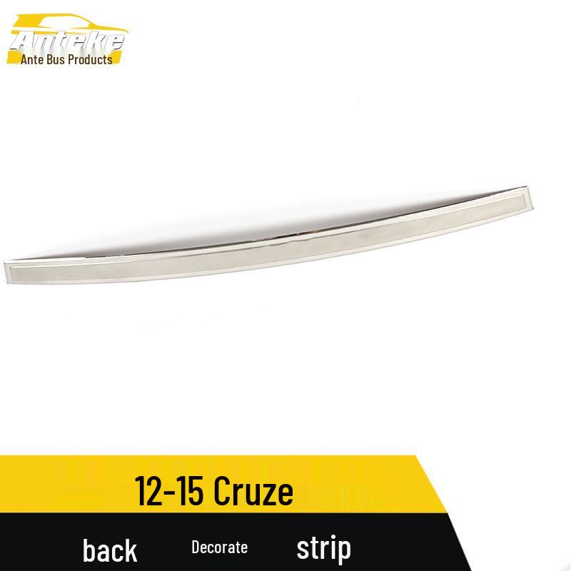 2012-2015 Cruze Stainless Steel Rear Trim Anti-Scratch Trunk Sticker