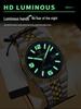 Binbang BINBOND Men's Luminous Waterproof Watch with Calendar and Large Dial