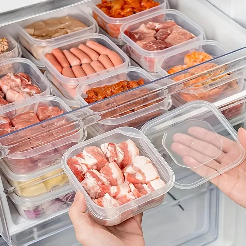 1PCS Refrigerator Meat Freezers, Fruit and Vegetable Containers, Ginger, Garlic and Leek Food Storage Containers