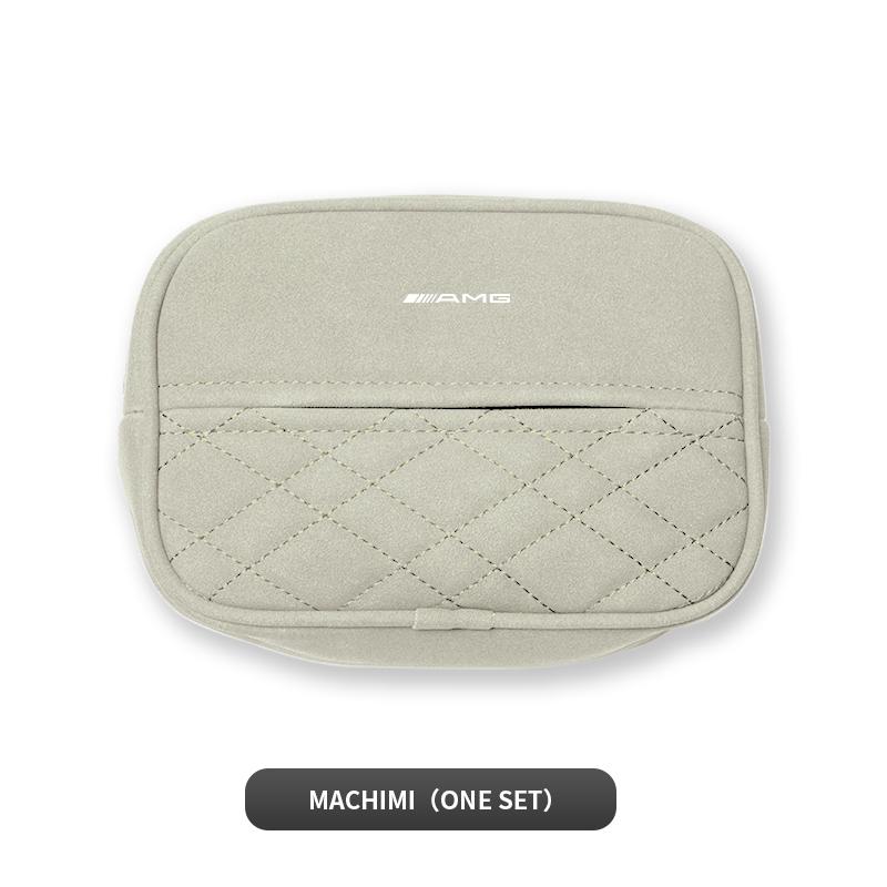 Keychain Car Tissue Bag Seat Back Hanging Paper Towel Box For Mercedes Benz AMG Smart Fortwo 451 450 453 EQ Forfour Coupe Cabri