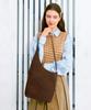 Clave Blair Suede Brown Tote Bag