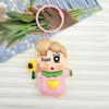Crayon Shin-chan Heart Pendant Keychain - Cute Gift for Friends