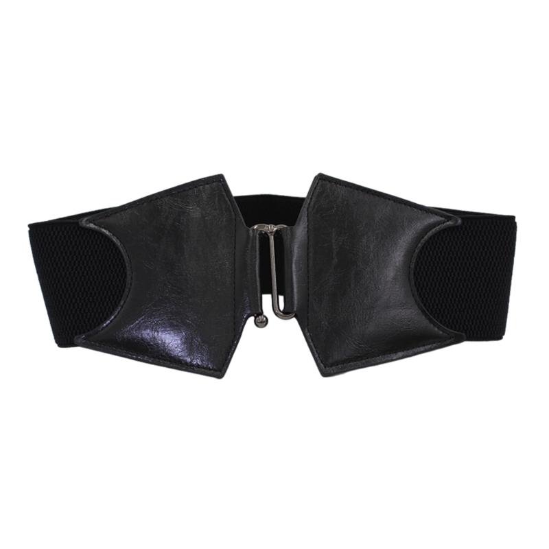 

Waist Shaping Bands Wide Belt Elastic Waistbelt Girdle Belt DownJacket Waistband 1 чорний